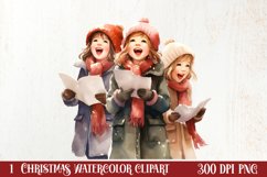 Whimsical Christmas Clipart , Christmas PNG Product Image 1