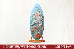 Tropical Christmas Clipart , Christmas PNG Product Image 1