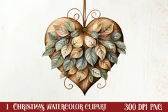 Hand Drawn Cozy Christmas Clipart, Christmas PNG Product Image 1