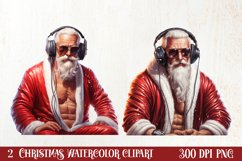 Handsome Santa Claus Clipart, Santa Claus Clipart Product Image 1