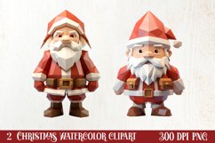 Christmas Origami Style Sublimation, Christmas PNG Product Image 1