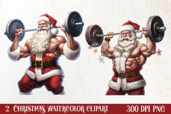 Handsome Santa Claus Clipart, Santa Claus Clipart Product Image 1