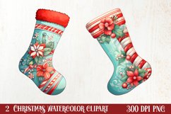 Magical Christmas Celebration Clipart, Christmas Clipart Product Image 1
