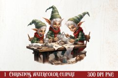 Whimsical Christmas Clipart , Christmas PNG Product Image 1