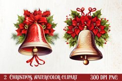 Magical Christmas Celebration Clipart, Christmas Clipart Product Image 1