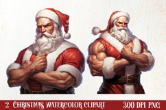 Handsome Santa Claus Clipart, Santa Claus Clipart Product Image 1