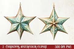 Hand Drawn Cozy Christmas Clipart, Christmas PNG Product Image 1