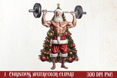 Handsome Santa Claus Clipart, Santa Claus Clipart Product Image 1