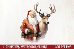 Whimsical Christmas Clipart , Christmas PNG Product Image 1