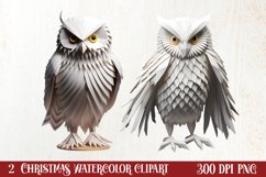 Christmas Origami Style Sublimation, Christmas PNG Product Image 1