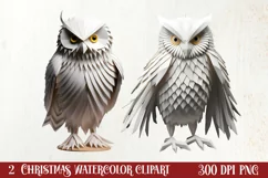 Christmas Origami Style Sublimation, Christmas PNG Product Image 1