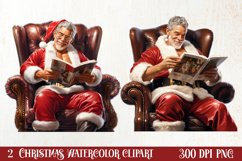 Handsome Santa Claus Clipart, Santa Claus Clipart Product Image 1