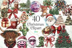 Christmas Clipart Sublimation Product Image 1