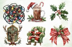 Christmas Clipart Sublimation Product Image 6