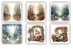Christmas Clipart | Watercolour Clipart PNG Product Image 2