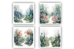 Christmas Clipart | Watercolour Clipart PNG Product Image 3