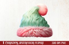 Pastel Christmas Shublimation Clipart, Pastel Christmas Clip Product Image 1