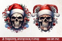 Gothic Christmas Clipart Sublimation, Gothic Christmas Product Image 1
