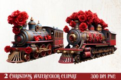 Gothic Christmas Clipart Sublimation, Gothic Christmas Product Image 1