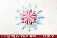 Pastel Christmas Shublimation Clipart, Pastel Christmas Clip Product Image 1