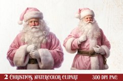 Parisian Christmas Clipart, Parisian Christmas Sublimation Product Image 1