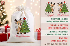 Christmas Reindeer Clipart / VECTOR Product Image 1