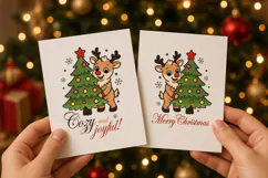 Christmas Reindeer Clipart / VECTOR Product Image 2