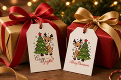 Christmas Reindeer Clipart / VECTOR Product Image 3