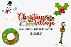 Christmas Clip Arts, sublimation designs, png illustrations Product Image 1