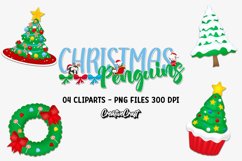 Christmas Clip Arts, sublimation designs, png illustrations Product Image 1