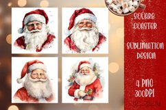 Happy Christmas Coaster Design |Square Coaster Product Image 1