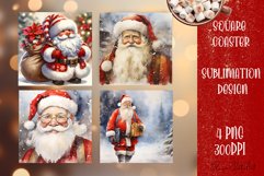 Happy Christmas Coaster Design |Square Coaster Product Image 1