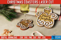 Christmas Coasters | Cup Coasters | Festive Table | Holiday Product Image 1