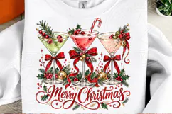 Christmas Cocktail PNG Christmas PNG Product Image 2