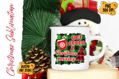 Hot cocoa & Christmas movies. Buffalo plaid & Christmas tree Product Image 2