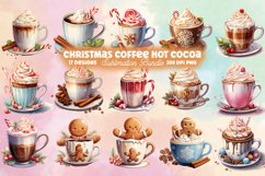 Christmas Coffee Clipart, Christmas Coffee Sublimation, Christmas Coffee, Christmas Coffee watercolor, Christmas Coffee Drink, Christmas Coffee Clip Art, Christmas Coffee PNG, Christmas Coffee Watercolor Bundle,  Christmas Coffee Clipart Bundle, Christmas