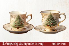 Christmas Coffee Clipart Sublimation, Christmas PNG Product Image 1