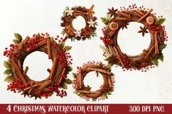 Christmas Coffee Clipart Sublimation, Christmas PNG Product Image 1