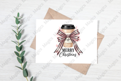 Christmas Coffee Cup Clipart PNG Product Image 3