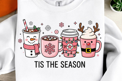 Christmas coffee latte PNG Product Image 1