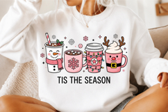 Christmas coffee latte PNG Product Image 3