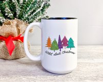 Glitter Christmas Sublimation, Christmas Tree Sublimation Product Image 6