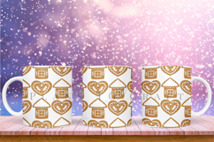 christmas coffee mug sublimation wrap glass mug wrap svg presized for 11oz and 15oz glass mug are sublimation files