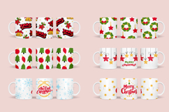 christmas coffee mug sublimation wrap glass mug wrap svg presized for 11oz and 15oz glass mug are sublimation files