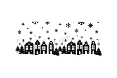 christmas coffee mug sublimation wrap glass mug wrap svg presized for 11oz and 15oz glass mug are sublimation files