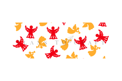 christmas coffee mug sublimation wrap glass mug wrap svg presized for 11oz and 15oz glass mug are sublimation files