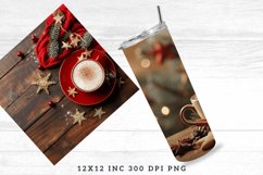 Christmas Coffee Seamless Digital Paper Bundle Product Image 3