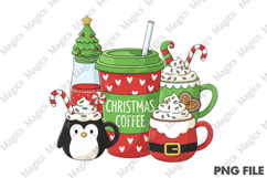Christmas Coffee PNG Product Image 1