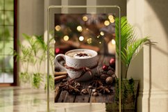 Christmas Coffee Seamless Digital Paper Bundle Product Image 5