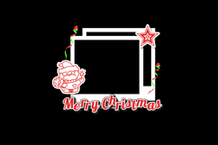 Christmas collage frame photo decoration isolated Product Image 1